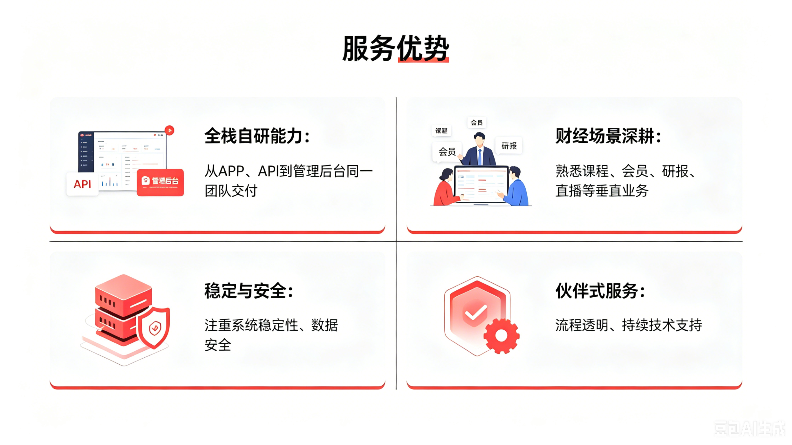 服务优势
